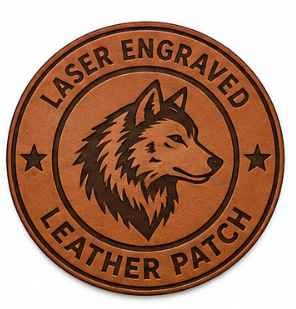 Debossed Leather Patches